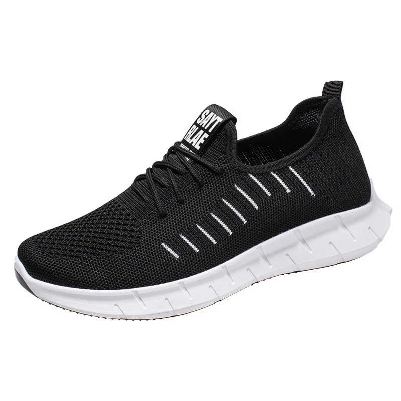 

Wholesale Factory Custom Logo Printed Mesh Upper Lace Up Soft Lining Sports Shoes Men Sneakers, As picture,or custom