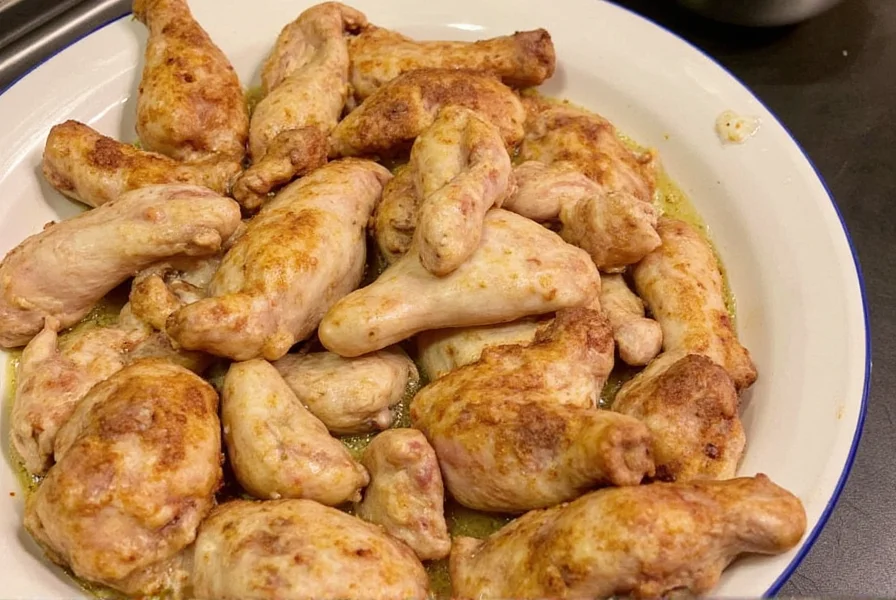 Chicken dry brined and roasted