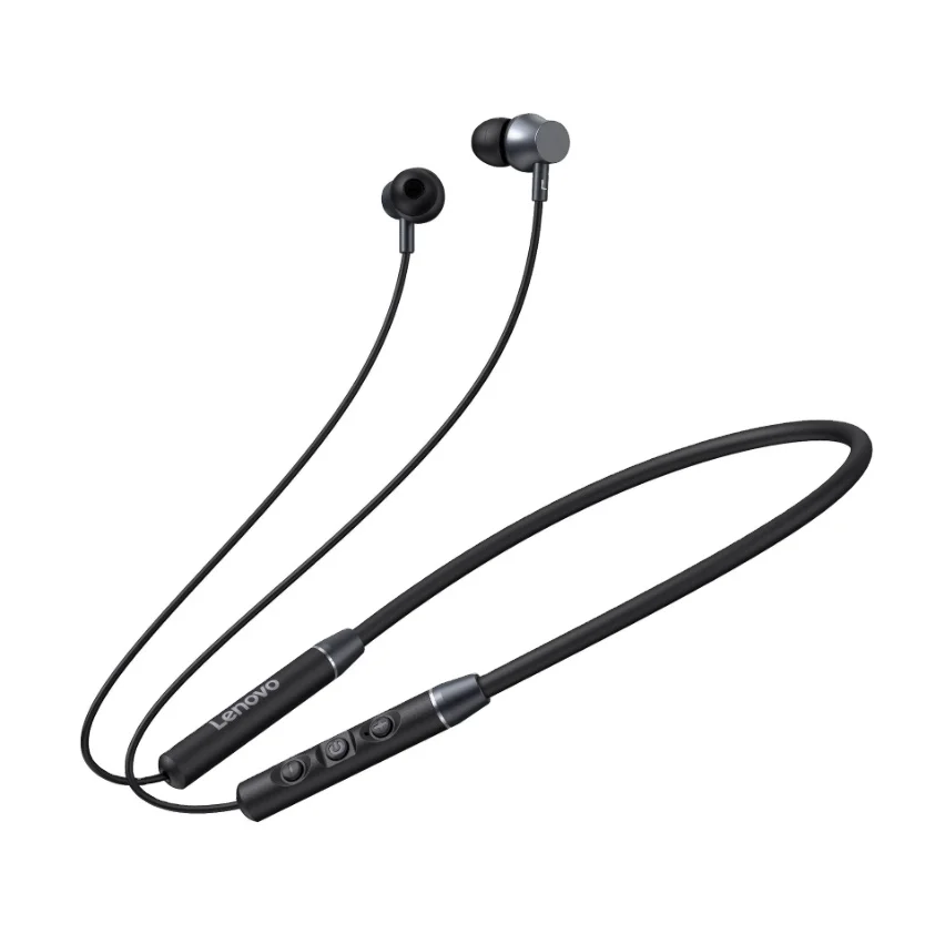 

Lenovo Qe03 Original Wireless Neckband Earphone Sports Stereo Earbuds Magnetic Earphones Headset For Android Ios