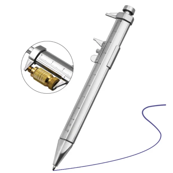 

2 in 1 Plastic Multifunction Pen Tool Pen Professional Caliper Measurement Tool Ballpoint Pen for Students
