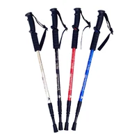 

Outdoor sports twist lock telescopic hiking walking stick ski trekking pole