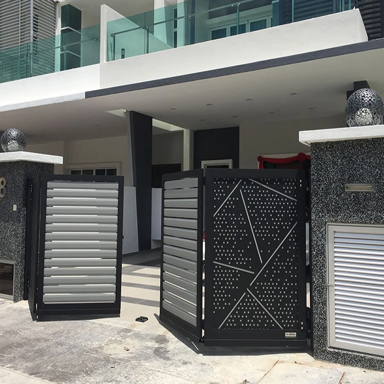 Hs Mg46 Modern Aluminium Panel Electric Folding Main Entrance Gates Fences Design House Outdoor Aluminum Shutter Bifold Gate Buy Aluminum Bifold Gate Aluminum Electric Folding Gate Aluminum Folding Gate Product On Alibaba Com