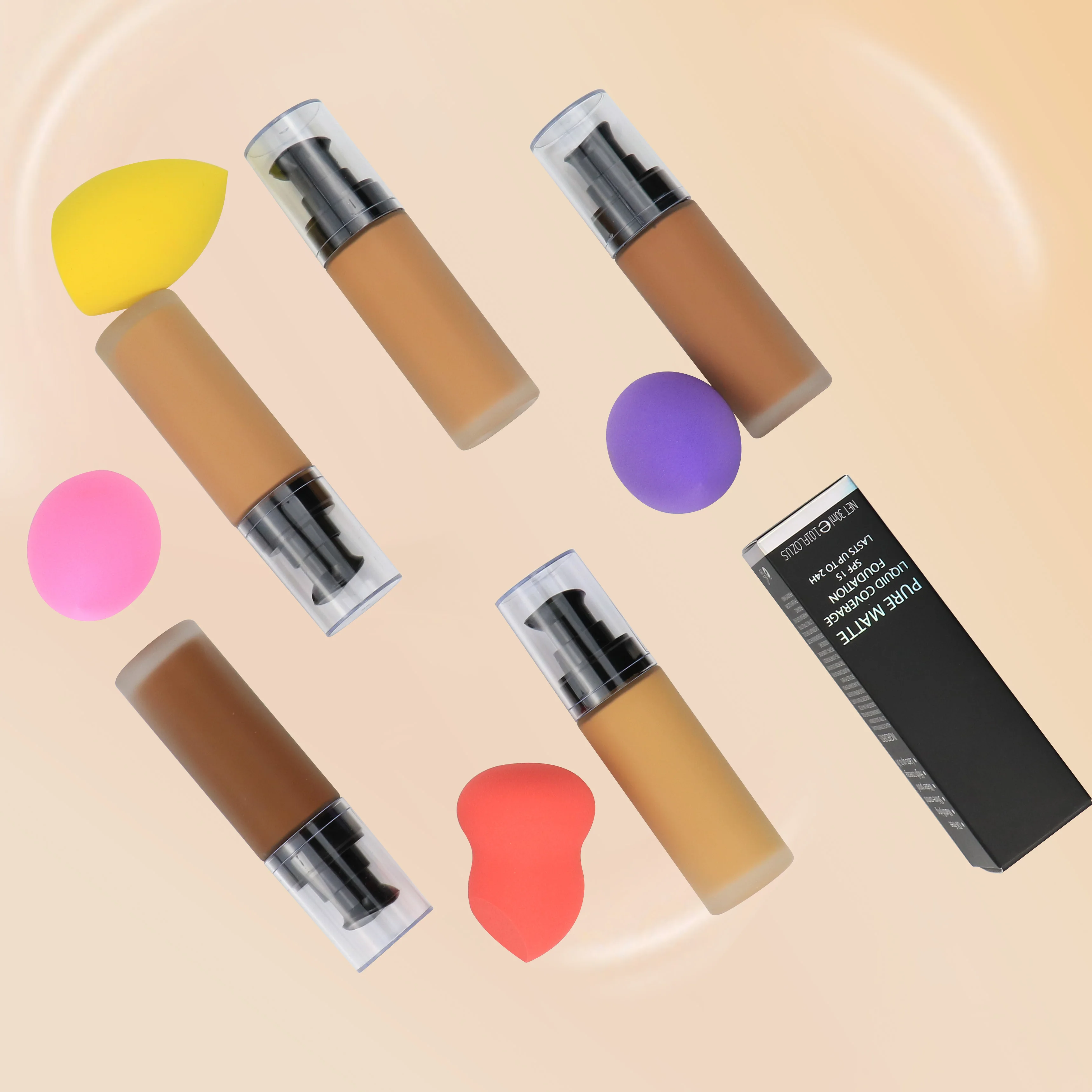 

Sivanna gouache frost water foundation lasting matte thin water embellish burnish