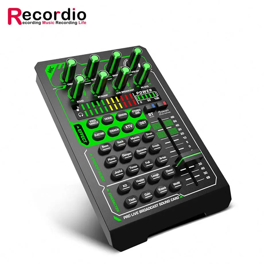 

GAX-H11 Plastic H11 Audio Sound Card With High Quality, Black&white
