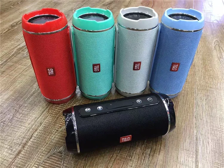TG116 Portable Wireless Bluetooth Speaker Outdoor Waterproof Speaker Bass Subwoofer USB TF Card Handsfree Loudspeaker - ANKUX.COM