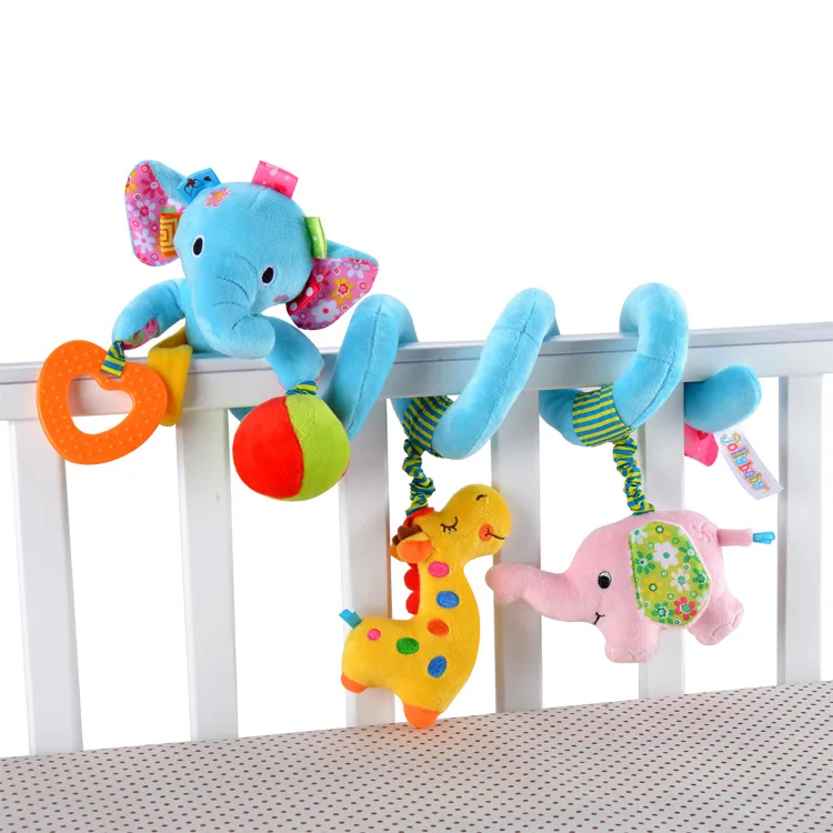 

Hot Sale Baby Bed Hanging Decoration Plus Plus Toy Stuffed Animal Grib Toy for Baby Buggy Car Seat Pram, Customized colour