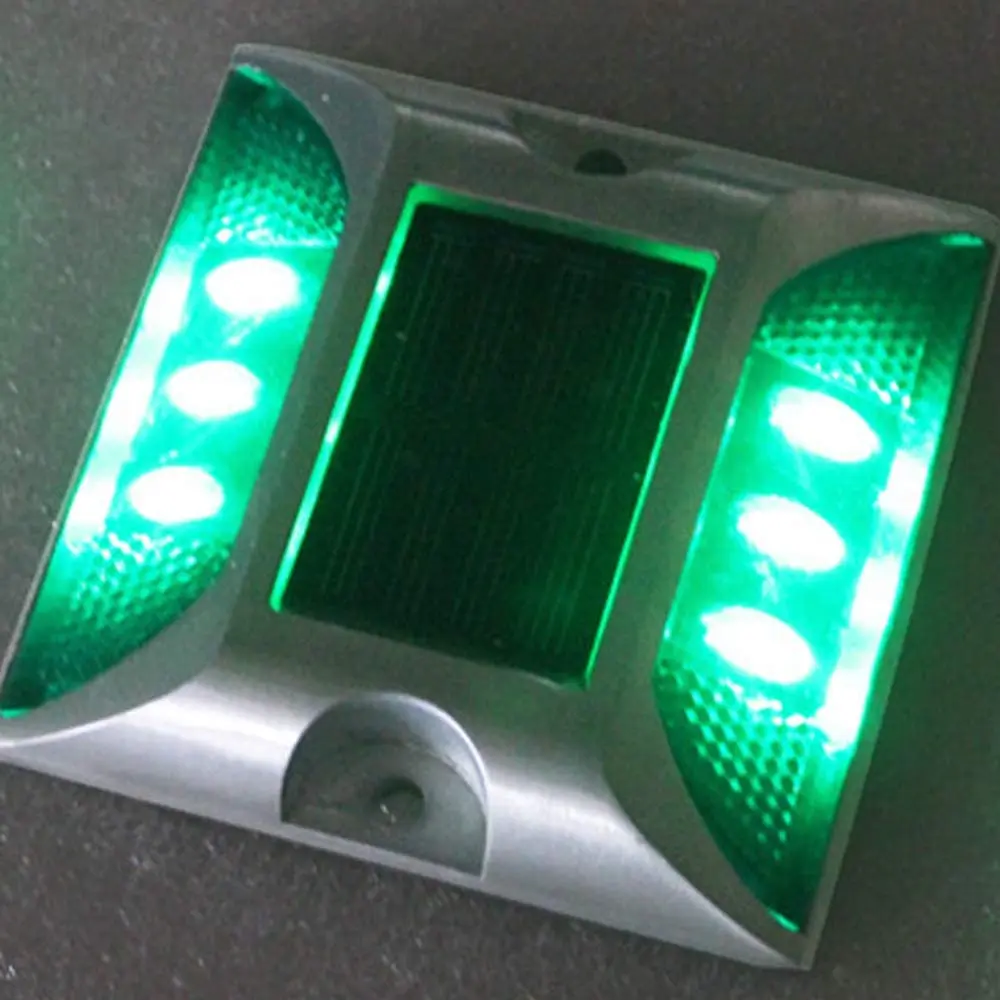 
colored LED solar Aluminum cat eye road stud reflector 