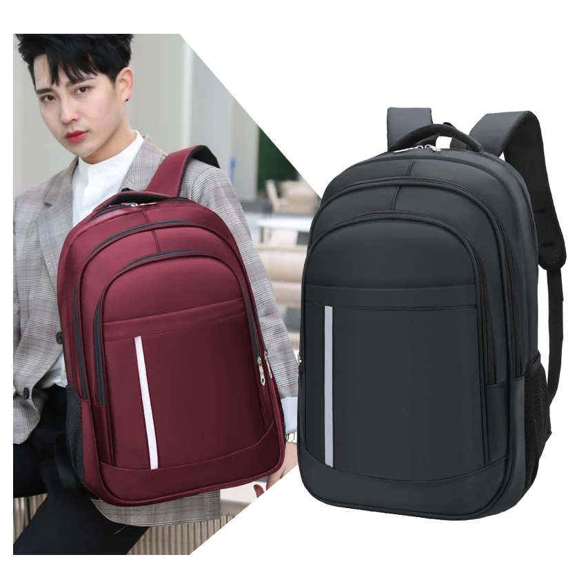 

OMAKSA 20.5 inches Reflective School Bagpack mochila escolar de viaje reflectante Daily Use Travel School Backpack, Black, red, blue