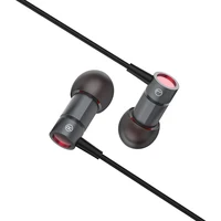 

Wired Earphones Metal Earbuds Noise Cancelling Stereo High Bass Wired Earphones with Microphone 3.5 mm Wired Earphones in-ear