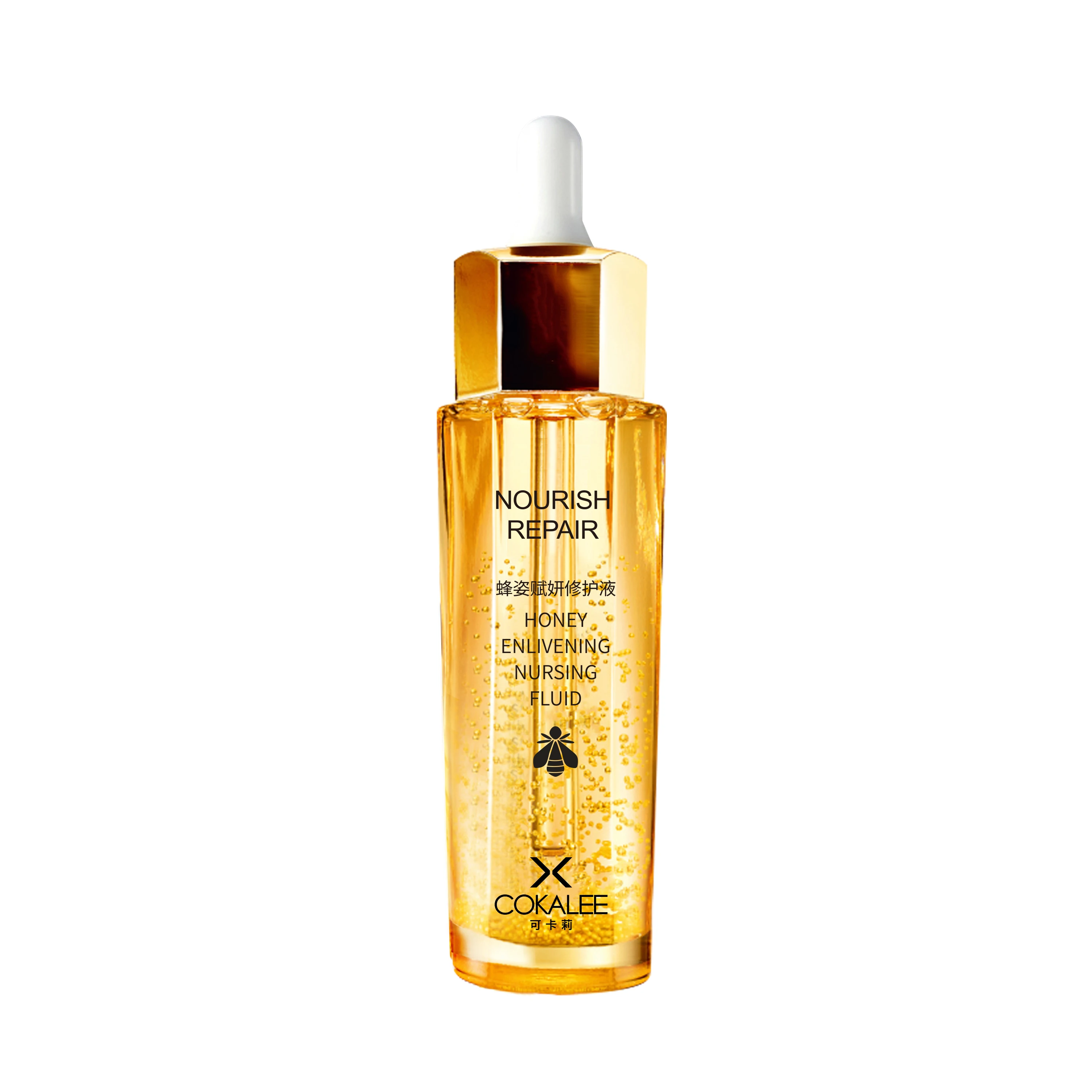 

Face Serum Liquid Repair After Professional Makeup brightening Cosmetic Natural Skin Care Honey antiaging Facial Serum