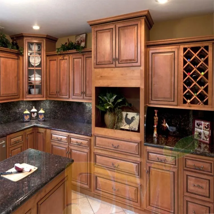 Armario De Cocina Hecho A Medida De Madera De Alta Calidad,Hecho En