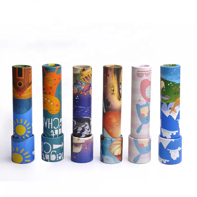 
Diy Kaleidoscope Paper Kid Toy Diyk Christmas Gift 