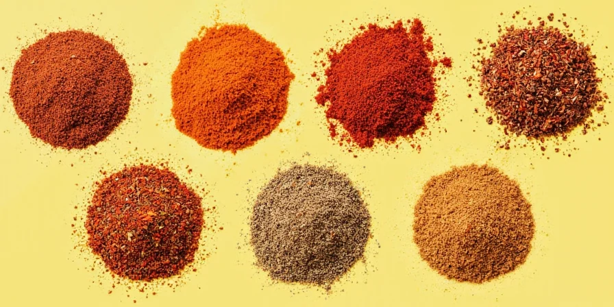 Comparison chart of top chicken seasonings with performance metrics
