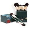 Luxury Makeup Brush Cortex Square Packaging Cardboard Round Tube Box
