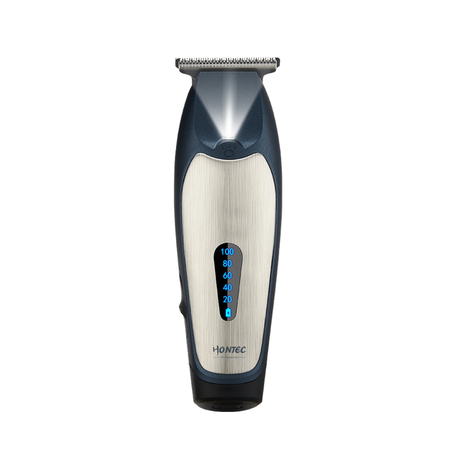 

Hontec HT-107 Professional rechargeable hair clipper all metal T-blade cordless hair trimmer Barber use for men, Customized color