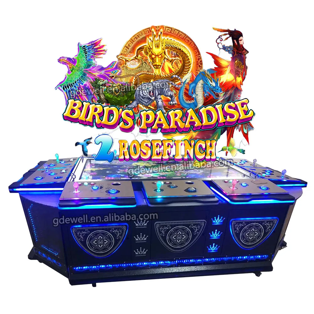 

8player good holding American Bird paradise USA fish game bird hunter fish game for sale