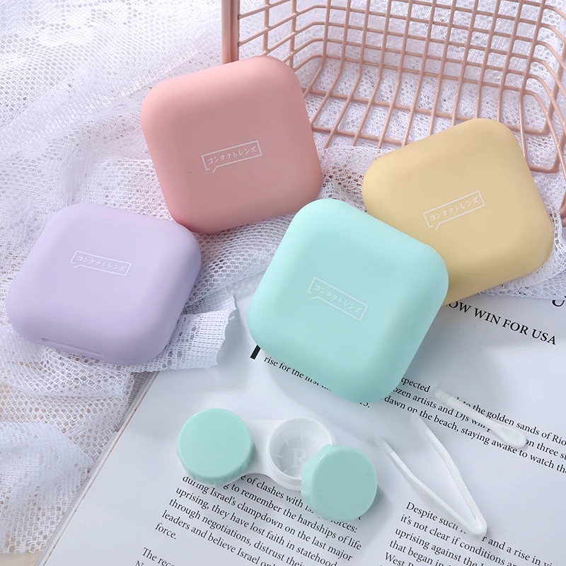 

Contact Lenses Cases c Mate Traveling Case Kit Fashion cases, 4 colors
