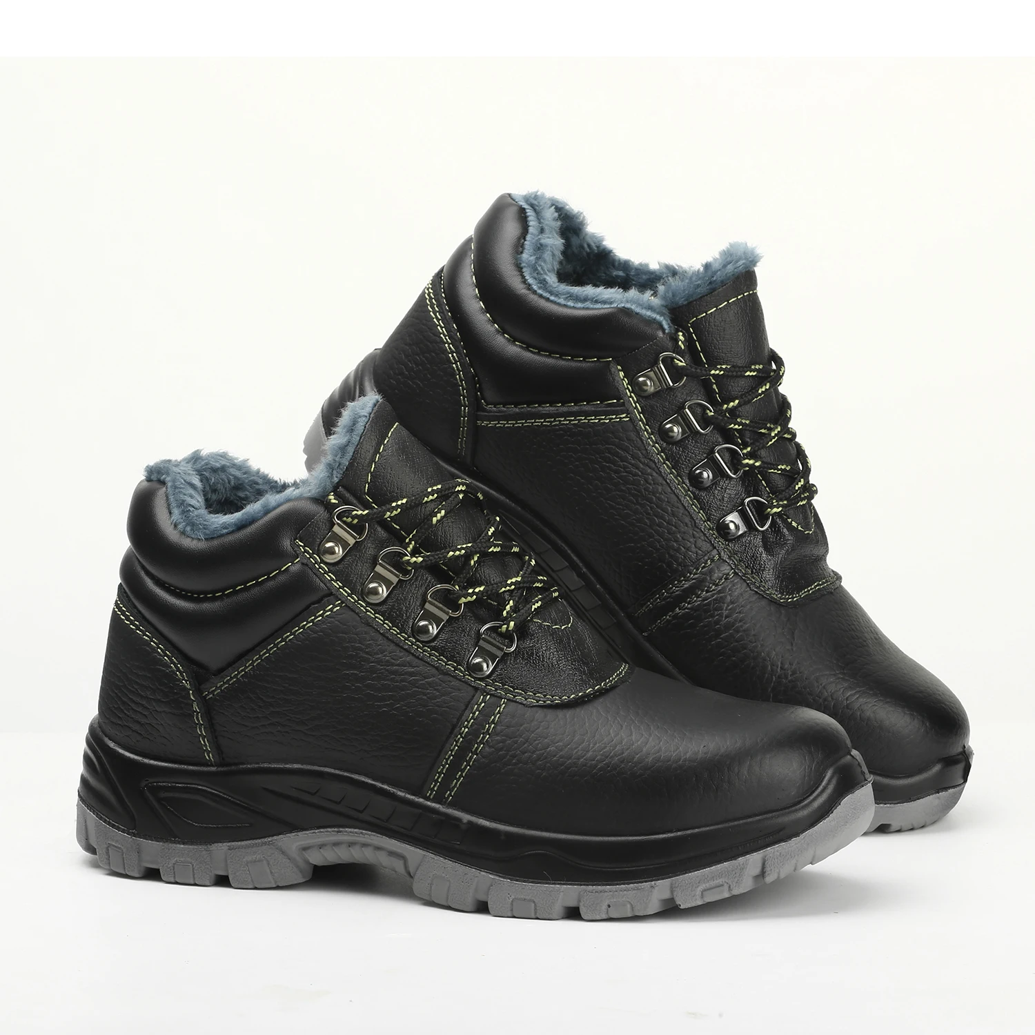 Winter Thermal Double Density Polyurethane Sole Upper Leather