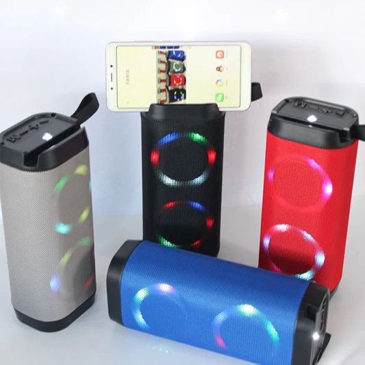 

Factory direct price rechargeable party speaker with Multicolored lights, A variety of color