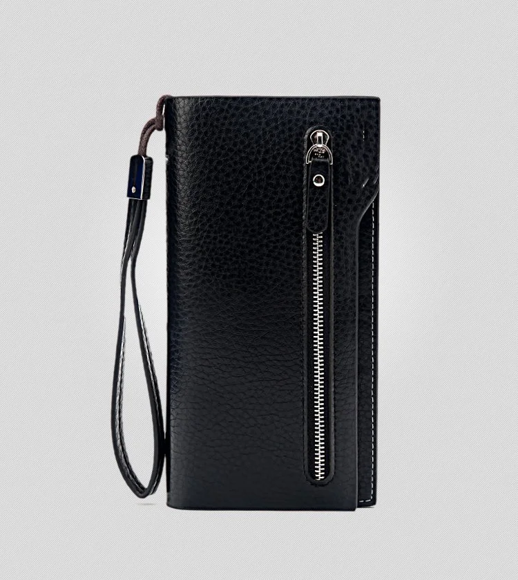 

Black Color Women Leather Wallet Clutch Long Wallets