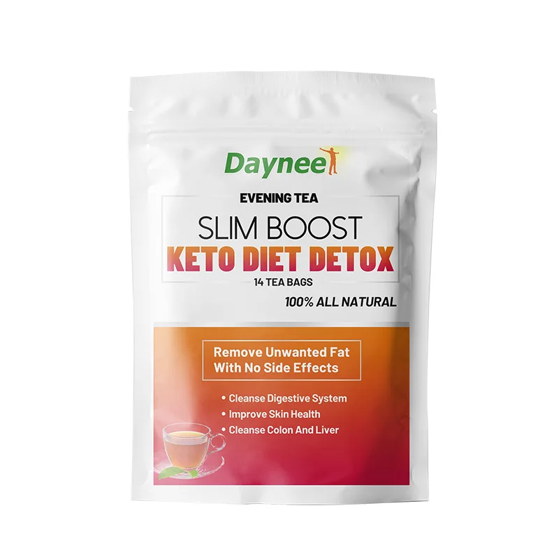 

Custom keto weight loss tea bag Best fast slim Private Label Flat Tummy organic herbal Detox keto Tea slimming