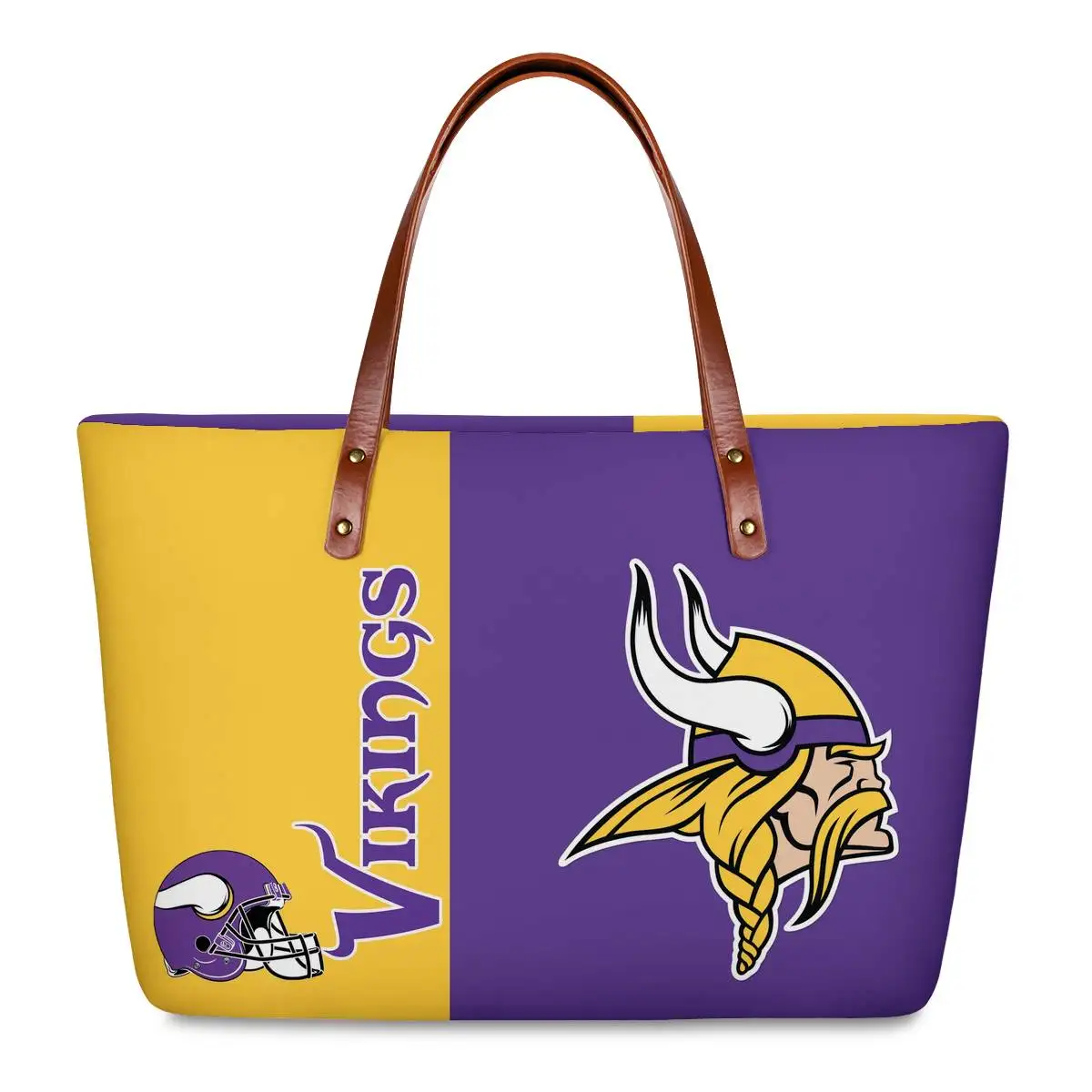 

Customized Designs Women Handbags Ladies Purse Nfll Handbags Football Team Logos Print Tote Bags Girls Causal Shoulder Bags 1moq