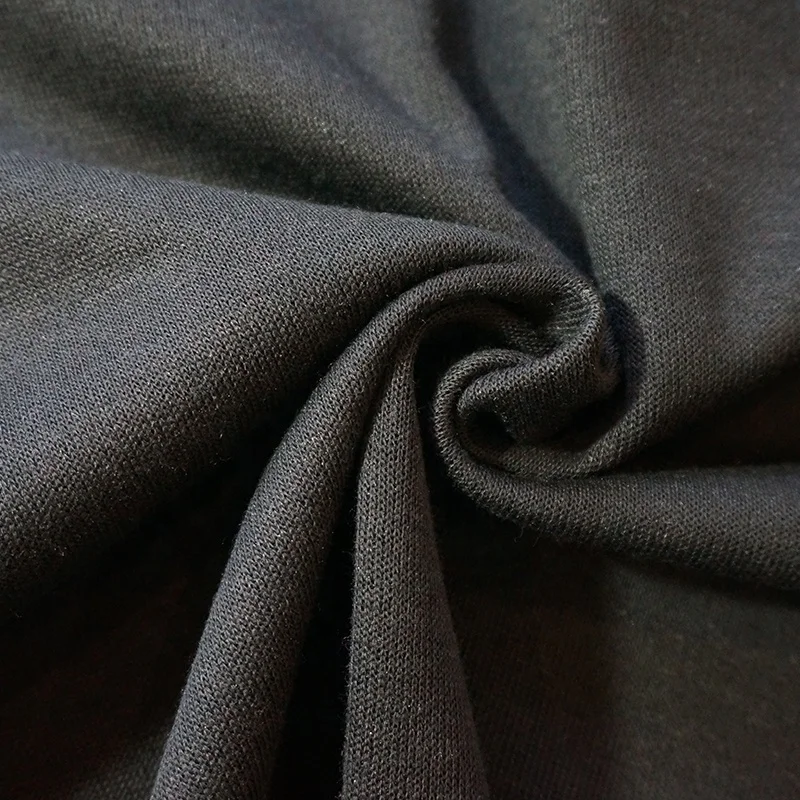 联锁平纹棉针织弹性提花大衣面料