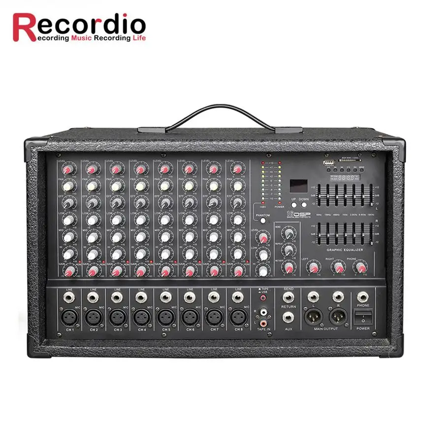 

GAX-EB8 Brand New Karaoke Audio Mixer With High Quality