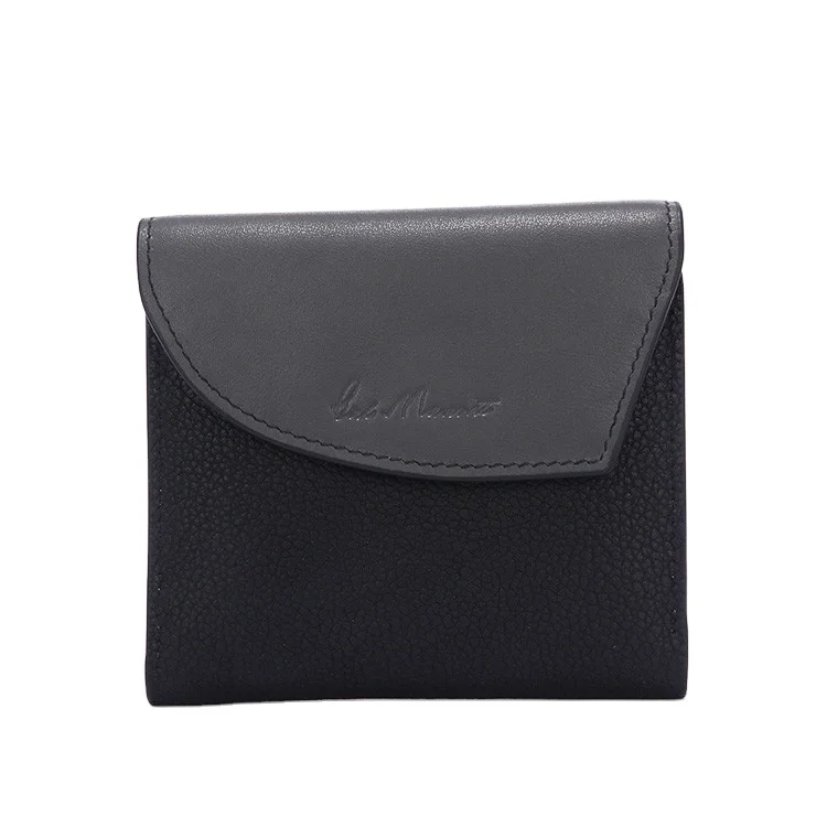 

2020 Blu Flut brand China factory lady genuine leather wallets with coin pockets women coin pocket purse wholesale designer, Black,grey,red, and custom
