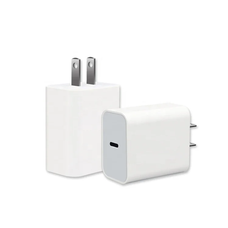 

Free Shipping 20W PD Fast USB Charger For Apple Iphone 12PRO MAX USA Plug Ship By DHL, White