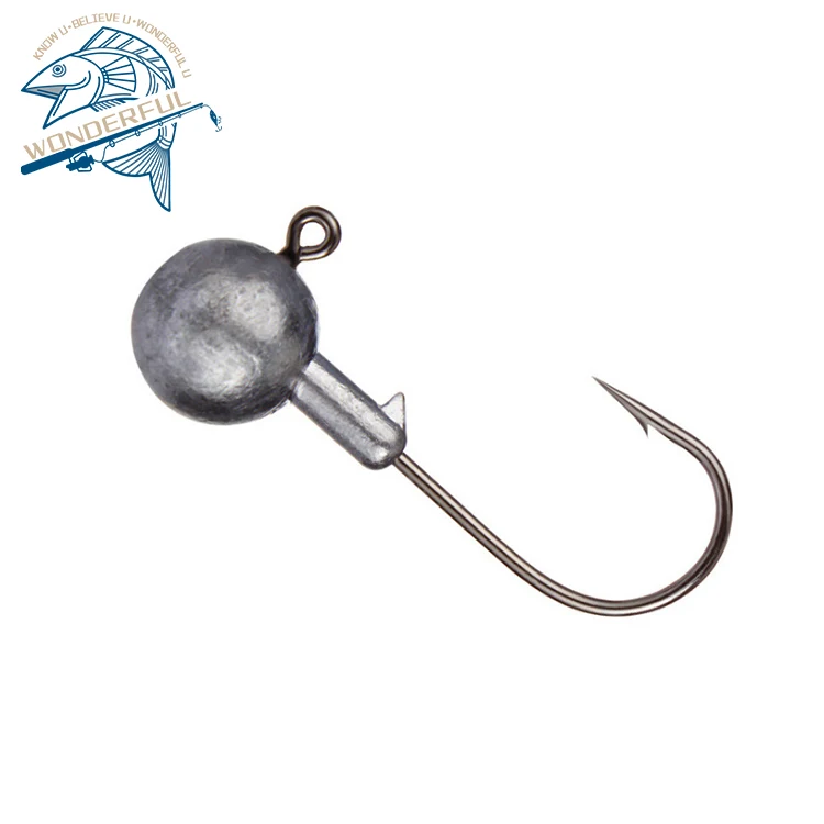 

In Stock High Carbon Black Nickel Steel Texas Rig Fishing Accessories Soft Lure Single Barbed Hook