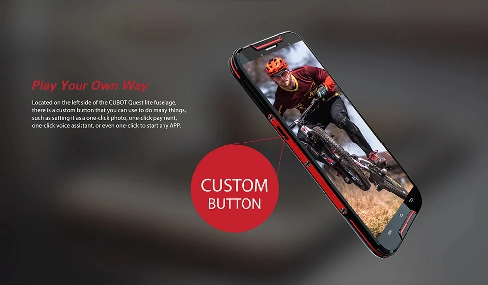 Global version Cubot Quest Lite 3GB 32GB 5.0 inch Mobile Phone Sports Rugged Phone IP68 MT6761 Smartphones