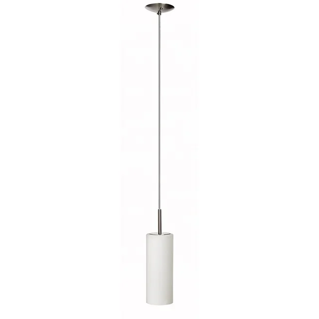 UL CUL Listed Modern Brushed Nickel Mini Hanging Lamp Glass Hotel Pendant Light C50201