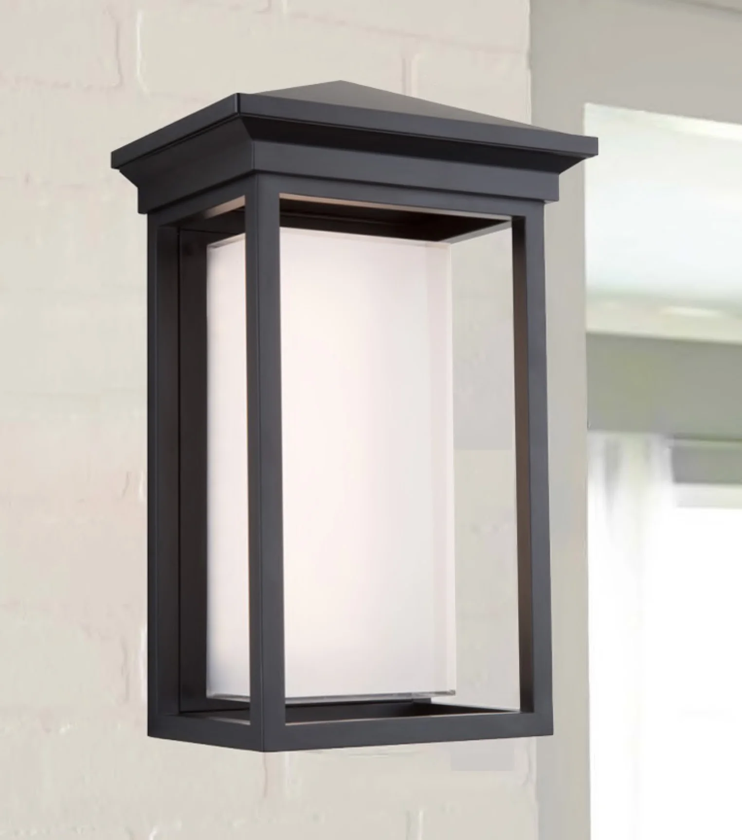 
Wholesale Manufacturer white frost glass outdoor ceiling lighting LED 12w aluminum body 