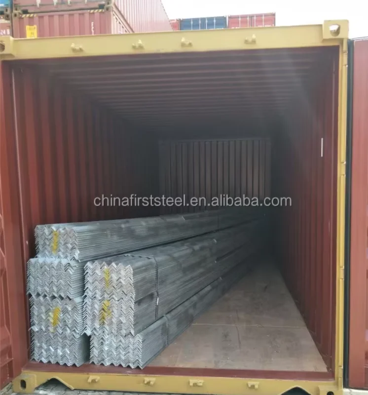 ASTM A36 Galvanized Slotted Angle 3x3x1/4 Inch with Elongated Holes
