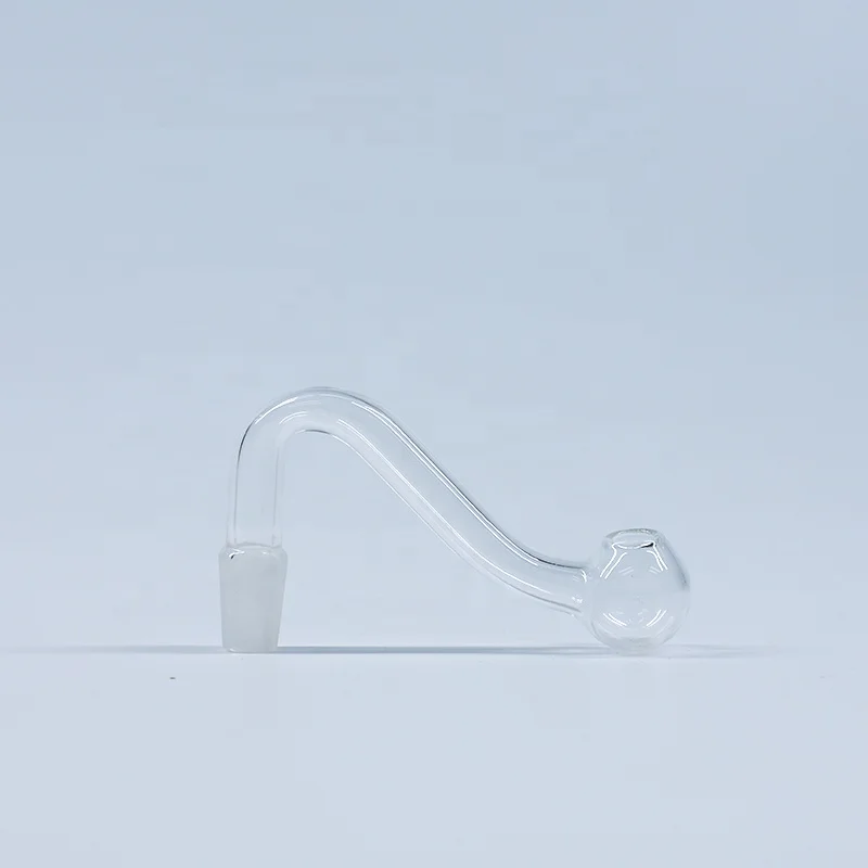 

UKETA high quality borosilicate glass 10mm male stem smoking pipe essential adapter, Optional