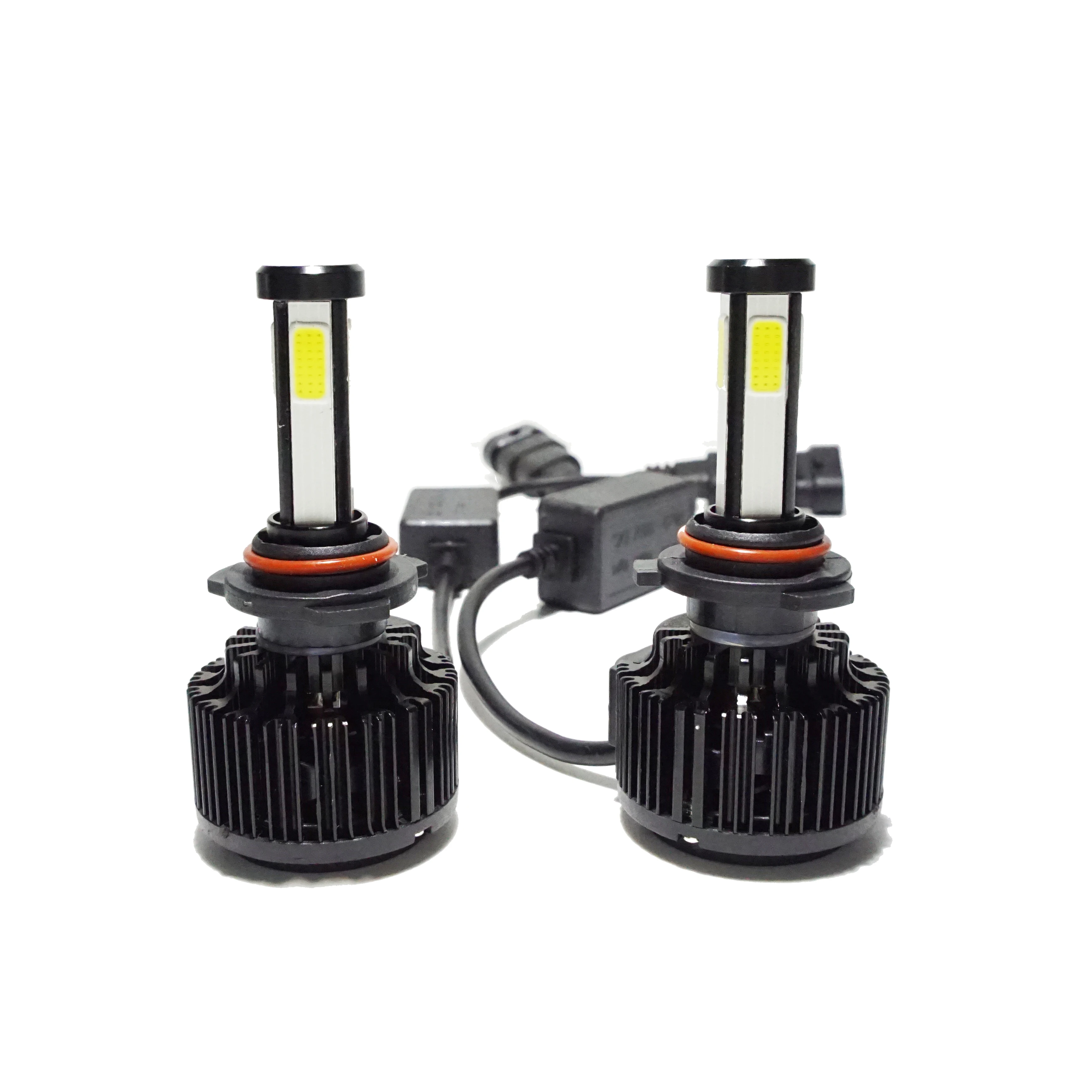 4 Side Led Headlight Bulb With 360 9005 Factory Price Headlight 6500k