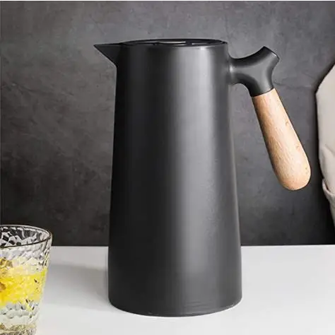 

Large Thermal Coffee Carafe Server - Double Wall Vacuum Insulated Tea Beverage Creamer Dispenser 1L Hot and Cold Waterter kettle, Customized color