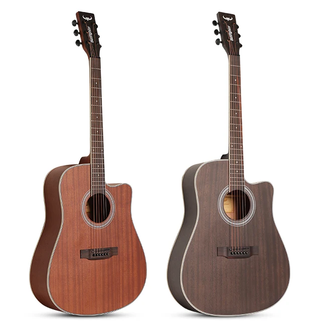 

Factory OEM Hotsale Bullfighter D-4015 Wholesale price Custom Brand Cutway Acoustic Guitar stringed instruments guitar acustic guitars musical instruments