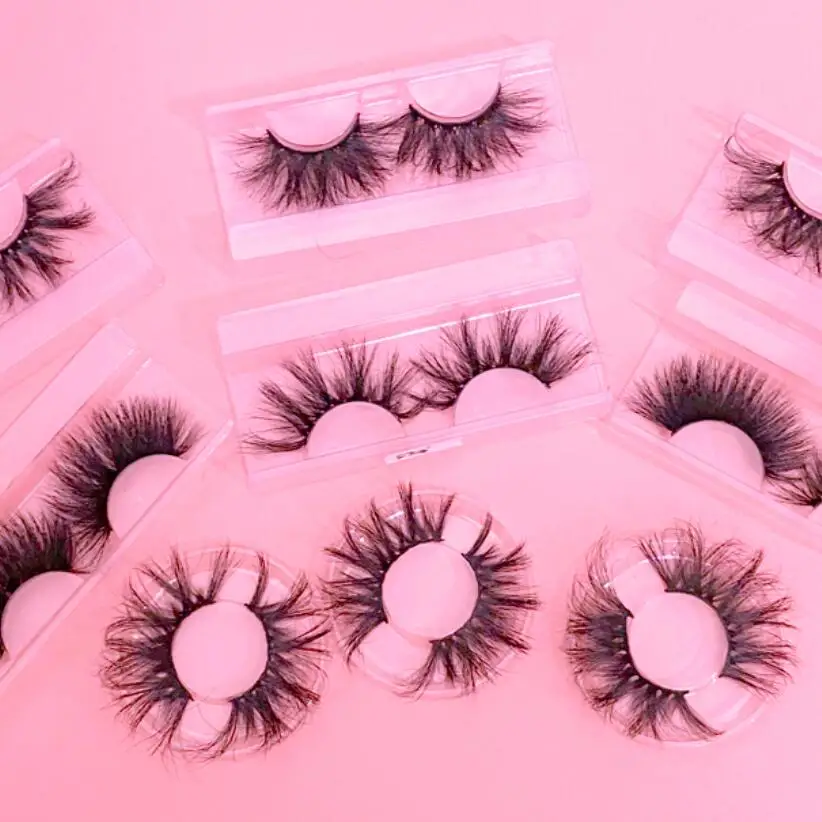 

100%Real mink eyelashes different fluffy mink lashes 3d mink eyelashes 20 mm 25 mm vendor