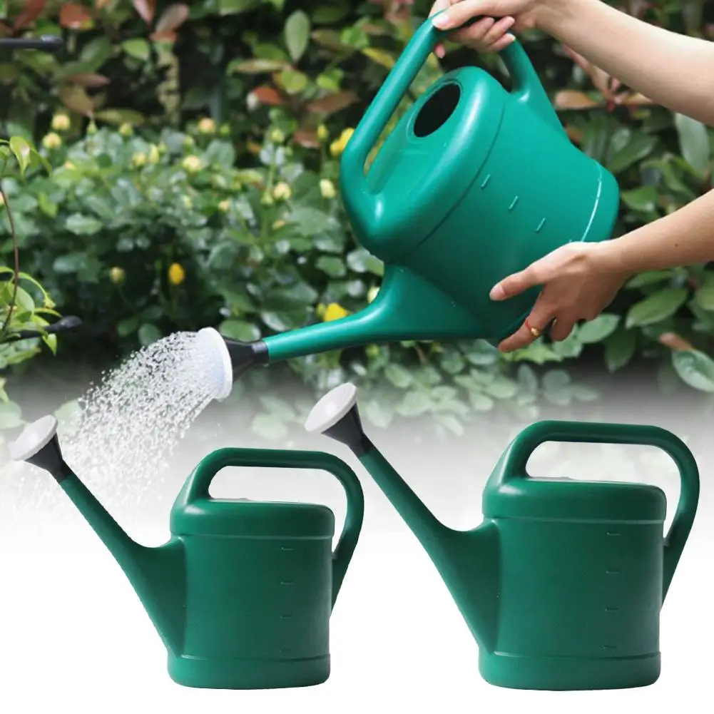 

Gardening Watering Can Plastic Large Capacity With Long Nozzle Watering Pot For Balcony Vegetable Planting Flower Sprinkling