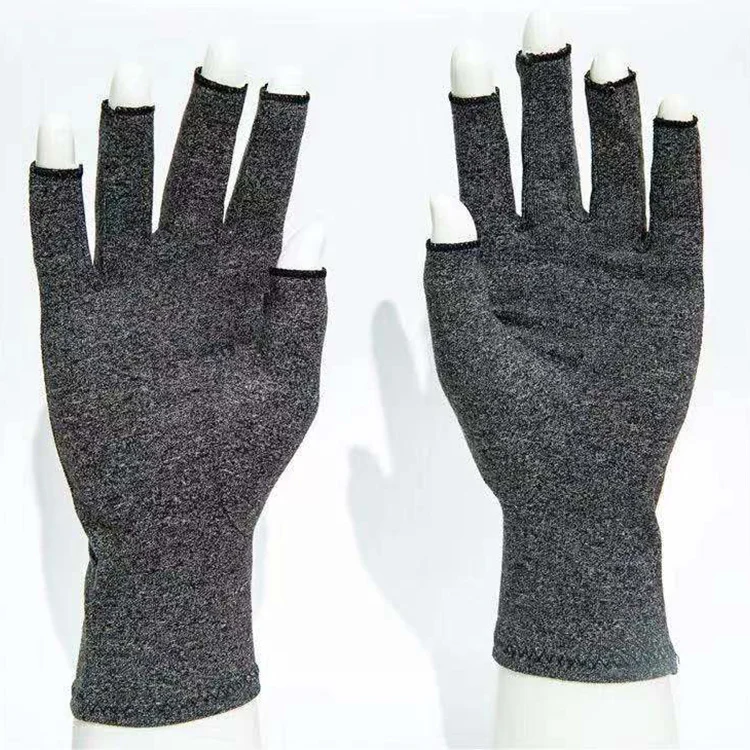 

Top Selling Nursing Rehabilitation Training High-elastic Anti Compression Cotton Gloves Arthritis Glove, Gray ,pink, black, brown ,purple ,red