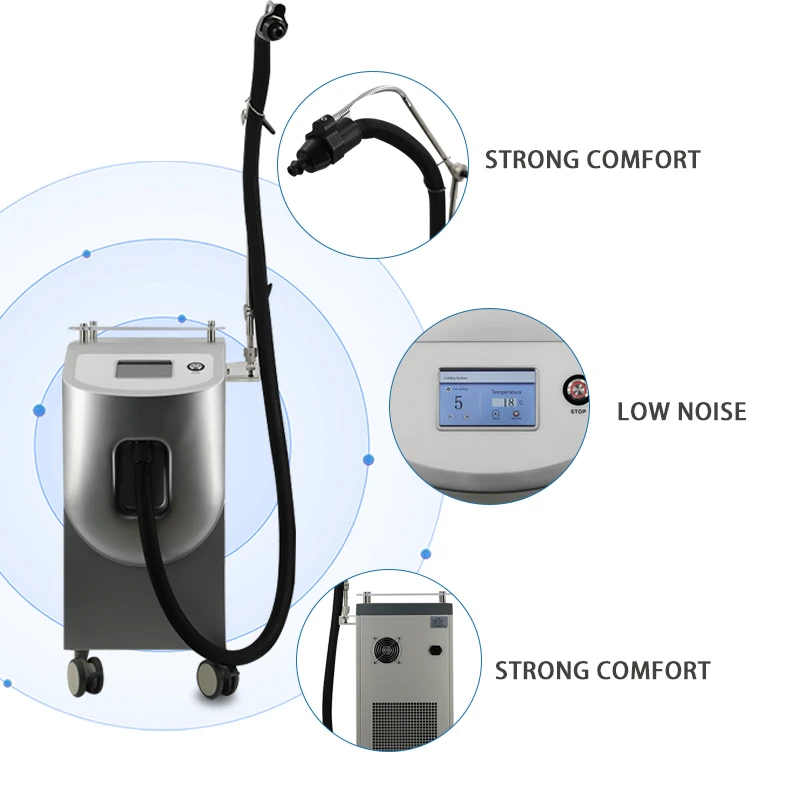 

Comfort Therapy Zimmer Cryo Air Cooling Machine Cold Air Skin Cooler System Device Cooling Diodelaser