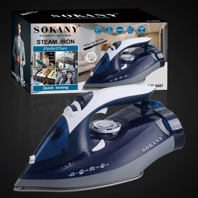 Handheld Electric Steam Iron for Home Portable Clothes Garment Steamer Lint Remover