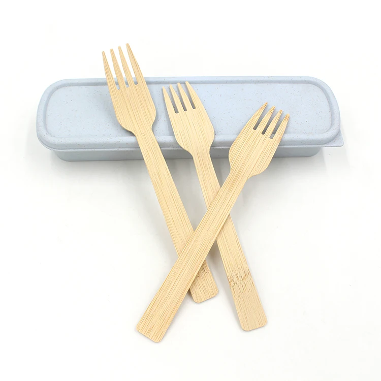 Disposable Bamboo Disposable Wooden/bamboo Fork Spoon Knife Cutlery Set