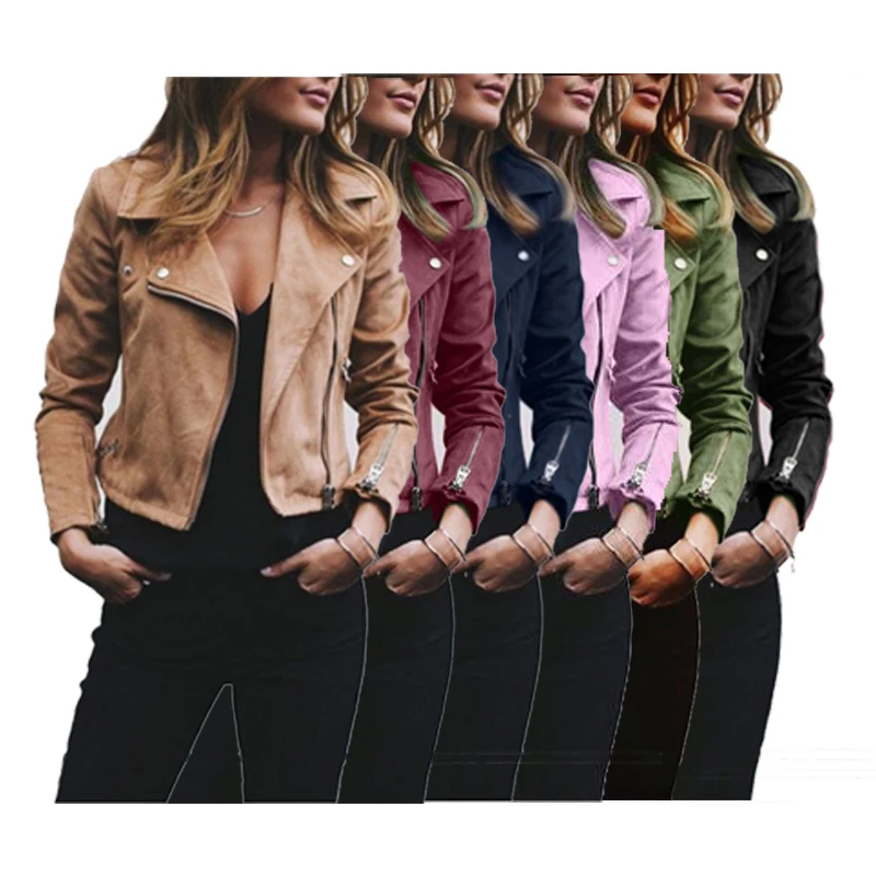 

Best Seller 2021 Casual Bomber Coat Fall Winter Jacket Woman Windbreaker Jacket Plus Size With Zipper Fashion Coats And Jackets