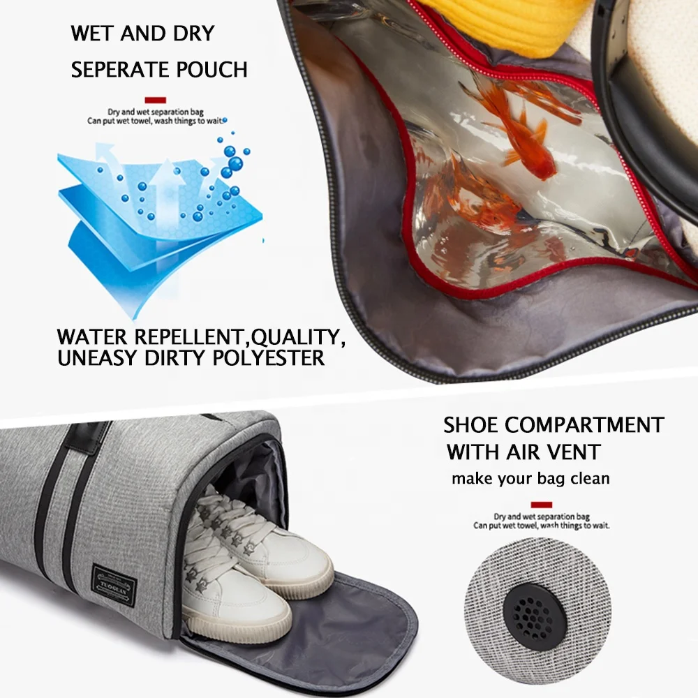 
Tuguan wholesale customized duffel bags gym bag ready to ship 