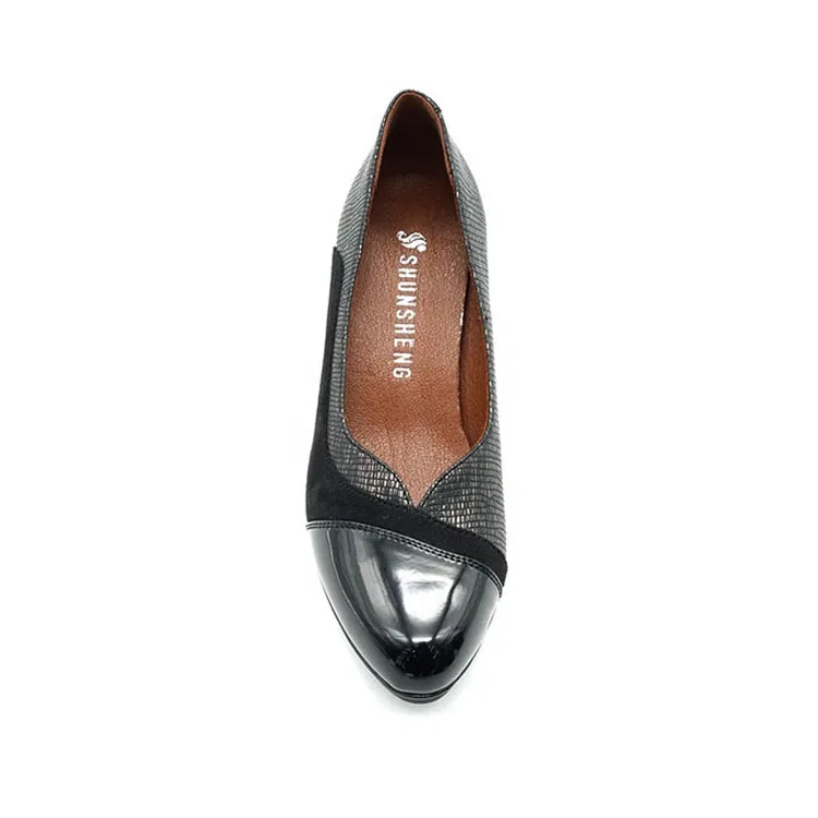 

E1009 Custom Wholesale Women Heels Pump Shoes Women Casual Formal Dress Leather Shoes, Follow the picture or customized