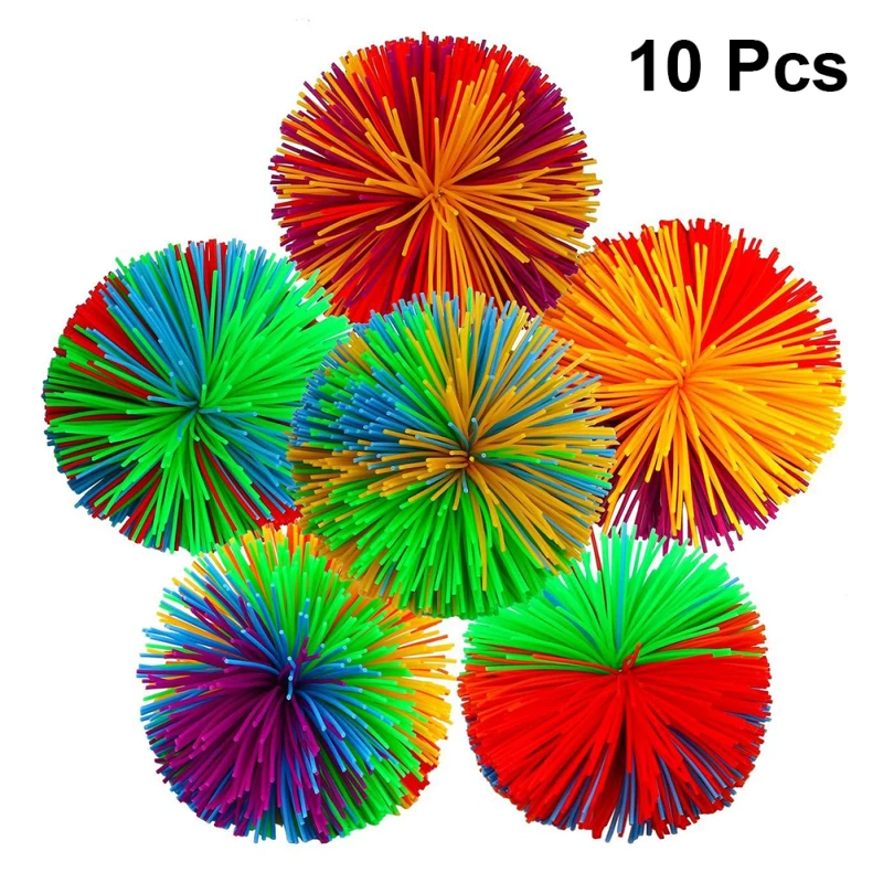 Promotional Stress Toy Stretchy Sensory Toys Set Koosh Ball Colorful