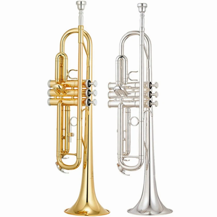 

wholesale professional trumpetB flat pocket trumpet